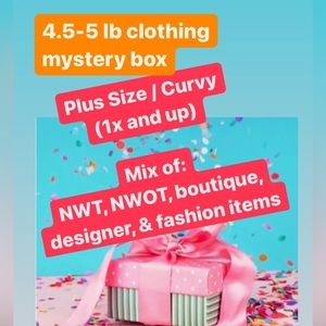 4-4.5 Lb Mystery Box of Plus Size Women’s clothing